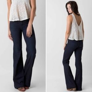 Free People Gummy Flare Mid-Rise Jeans | Size 28
